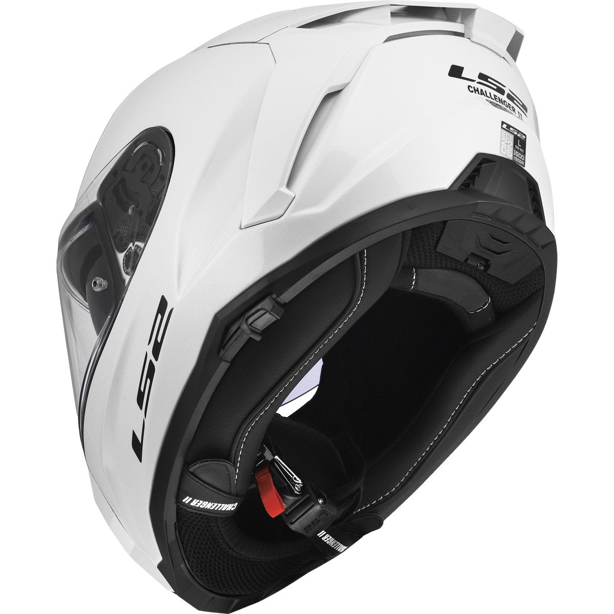 Casco LS2 FF817 Challenger II White