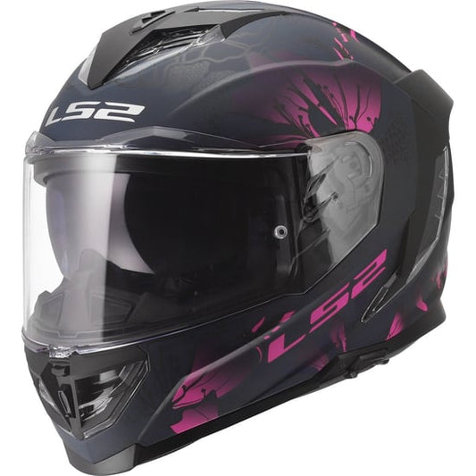 Casco LS2 FF818 Storm III Burst Black / Pink