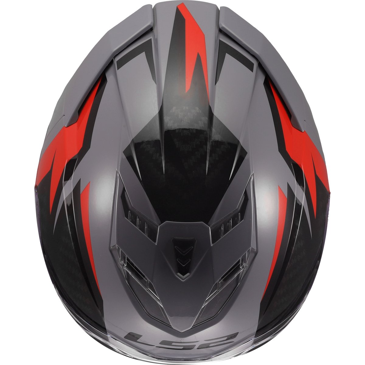 Casco LS2 FF818 Storm III Dynamo Grey / Red