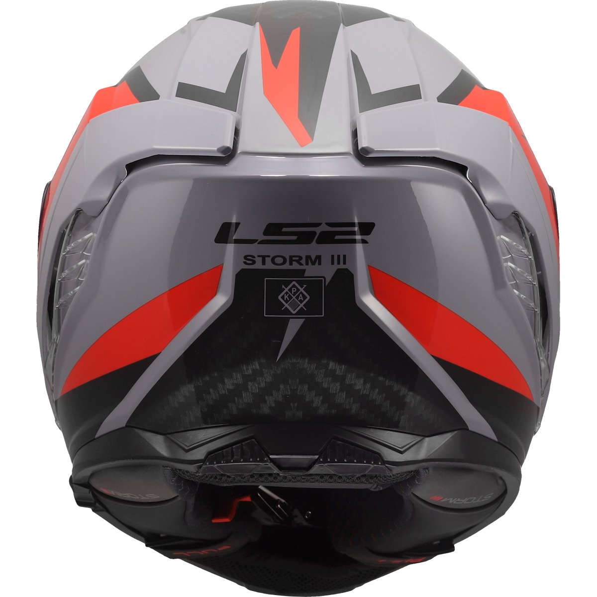 Casco LS2 FF818 Storm III Dynamo Grey / Red