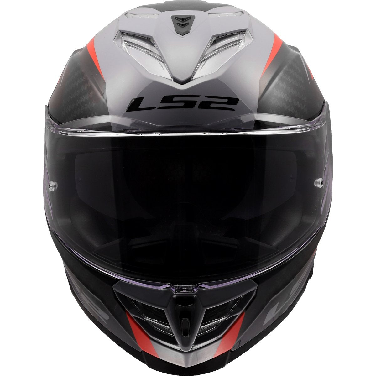 Casco LS2 FF818 Storm III Dynamo Grey / Red