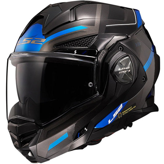 Casco LS2 FF901 Advant X Spectrum Black / Titanium / Blue