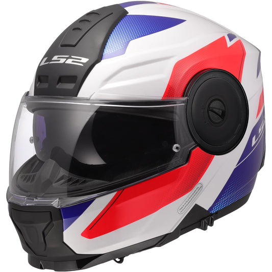 Casco LS2 FF902 Scope II Duria White / Blue / Red