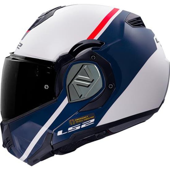 Casco LS2 FF906 Advant Swipe White / Blue