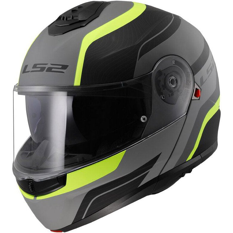 Casco LS2 FF908 Strobe II Monza Matt Black / H-V Yellow