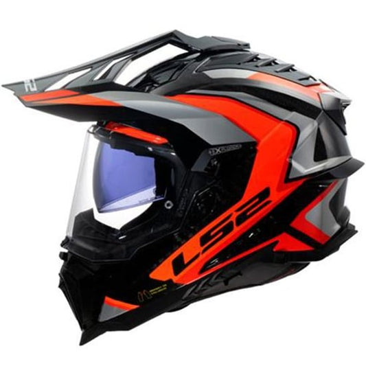 Casco LS2 MX701 Explorer C Frontier II Orange