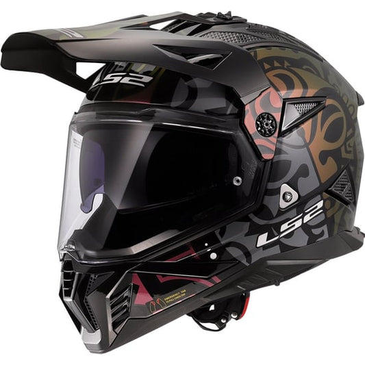 Casco LS2 MX702 Pioneer II Rangi Black