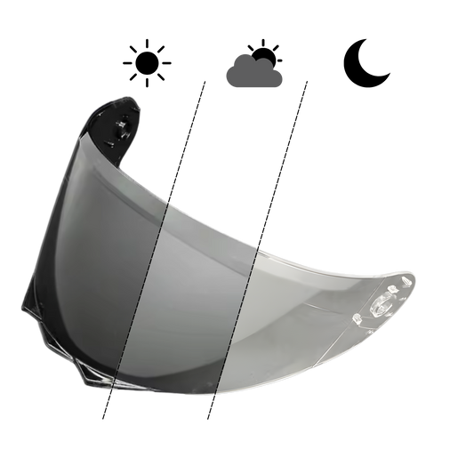 Visera Fotocromática: MT Helmets Genesis SV / Rymic R935SV / Genesis R SV