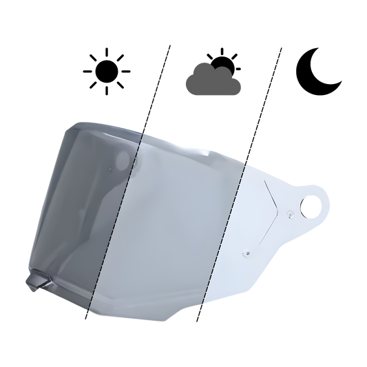 Visera Fotocromática para LS2 MX701 Explorer