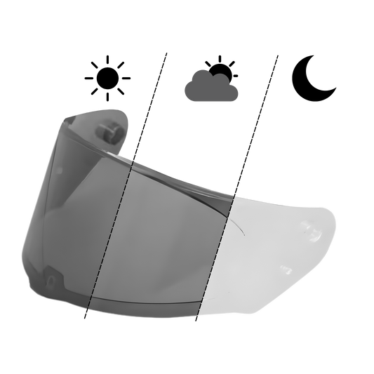 Visera Fotocromática para LS2 FF320 Stream / FF353 Rapid / FF328 / FF800