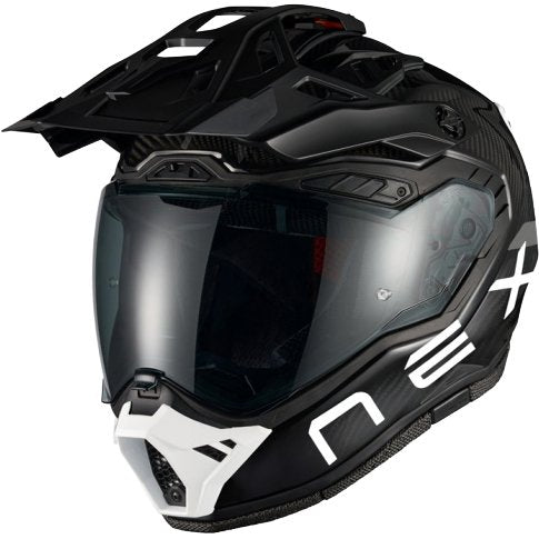 Casco Nexx X.Rally Carbon FIM Racing #2 Black / White