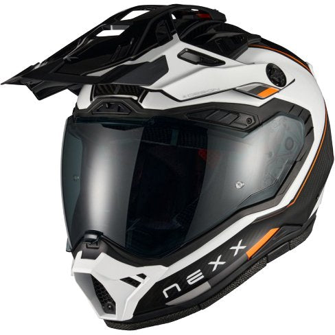 Casco Nexx X.Rally Carbon Raid White / Orange