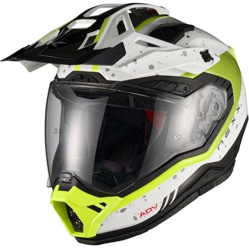 Casco Nexx X.Rally Yuma White / Neon