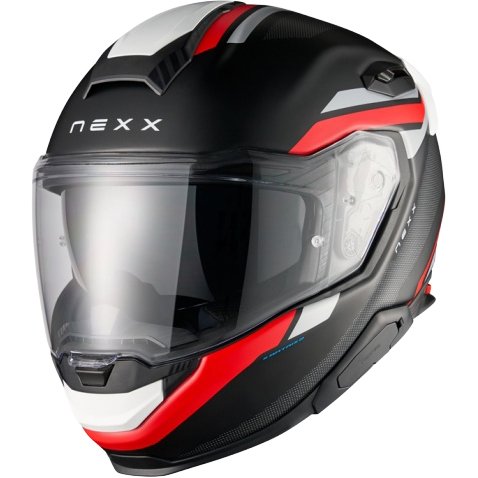 Casco Nexx X.TR Quanta Black / Red Matt