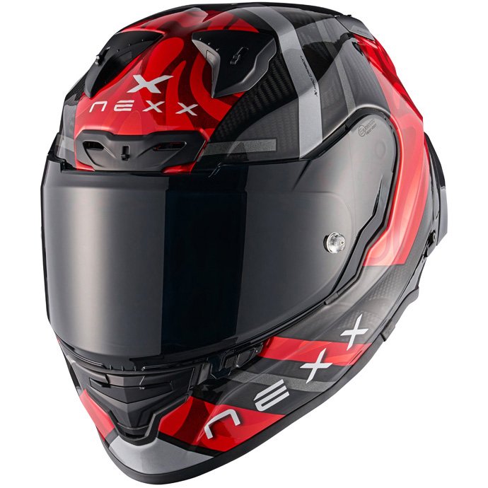 Casco Nexx X.R3R Carbon Swirl Red