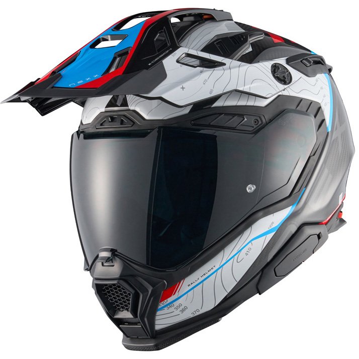 Casco Nexx X.WED3 Carbon Furka Blue / Red
