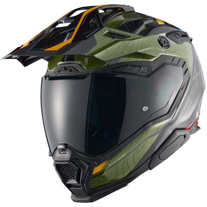 Casco Nexx X.WED3 Carbon Furka Green / Yellow