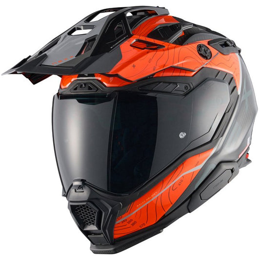Casco Nexx X.WED3 Carbon Furka Orange / Grey