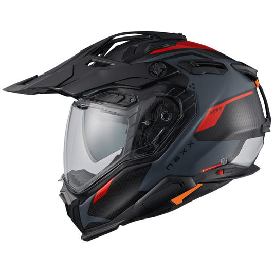 Casco Nexx X.Wed 3 Carbon Keyo Grey / Red Matt