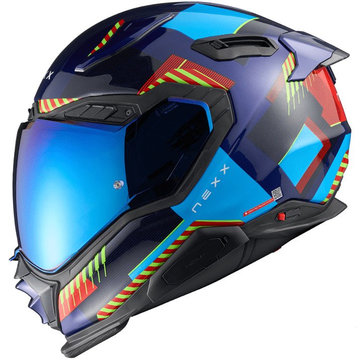 Casco Nexx X.WST 3 Fluence Blue / Red