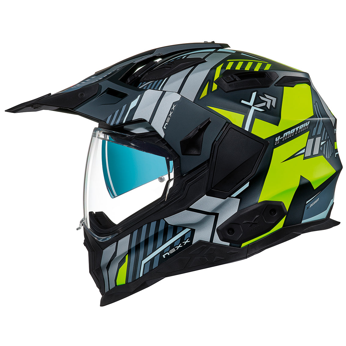 Casco Nexx X.Wed 2 Wild Country Black / Neon Yellow Matt