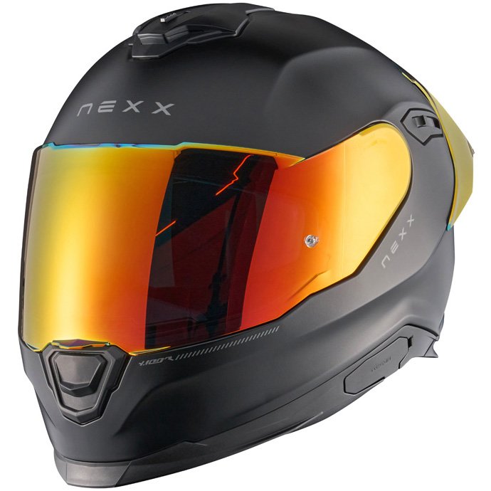 Casco Nexx Y.100R Subsonic Black / Red Matt