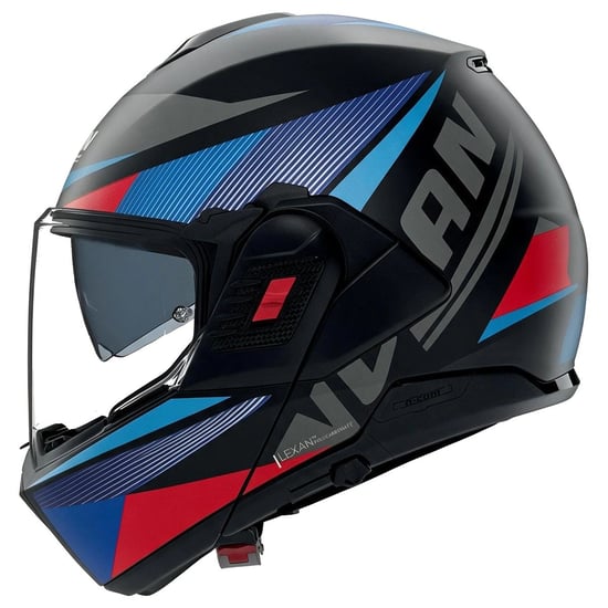 Casco Nolan N120-1 Duetto Black / Blue / Red