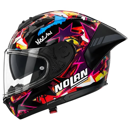 Casco Nolan N60-6 Sport Chicane Black / Violet Multicolor