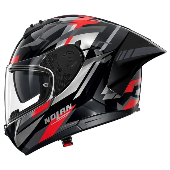 Casco Nolan N60-6 Sport Corsa Black / Grey / Red