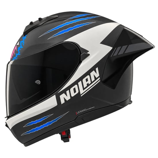 Casco Nolan N60-6 Sport Replica Herbertson Black / Aquamarine / Fuchsia