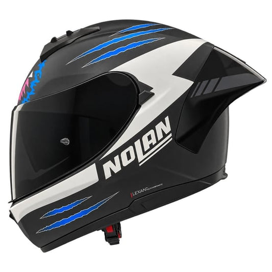 Casco Nolan N60-6 Sport Replica Herbertson Black / Aquamarine / Fuchsia