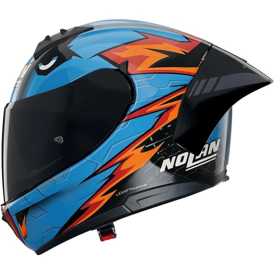 Casco Nolan N60-6 Sport Replica Oliveira Blue / Orange