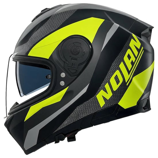 Casco Nolan N80-8 Torpedo Black / Yellow / Lava Grey