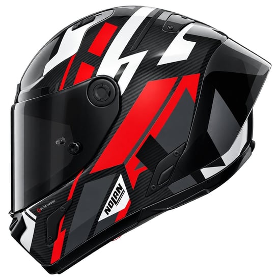 Casco Nolan X-804 RS Ultra Carbon Cirota Black / Red / White