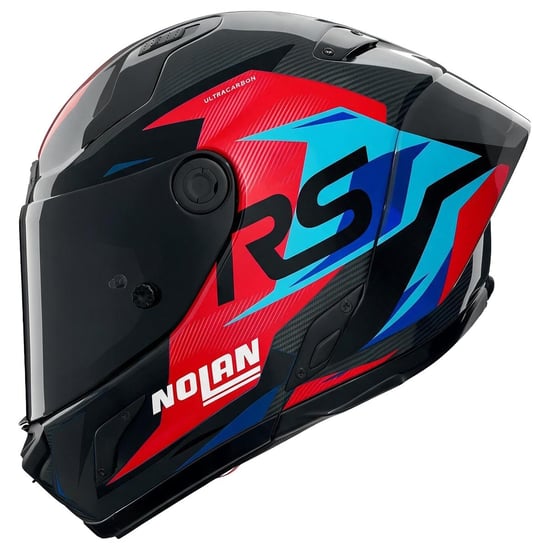 Casco Nolan X-804 RS Ultra Carbon Fuorigiri Black / Red / Blue