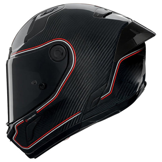Casco Nolan X-804 ST Ultra Carbon Asso Black / Red