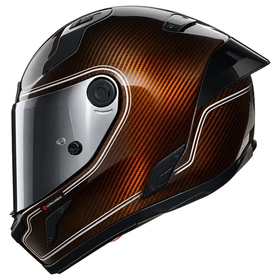 Casco Nolan X-804 ST Ultra Carbon Asso Liquid Brown / Silver