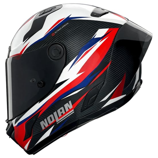 Casco Nolan X-804 ST Ultra Carbon Veloce Black / White / Red