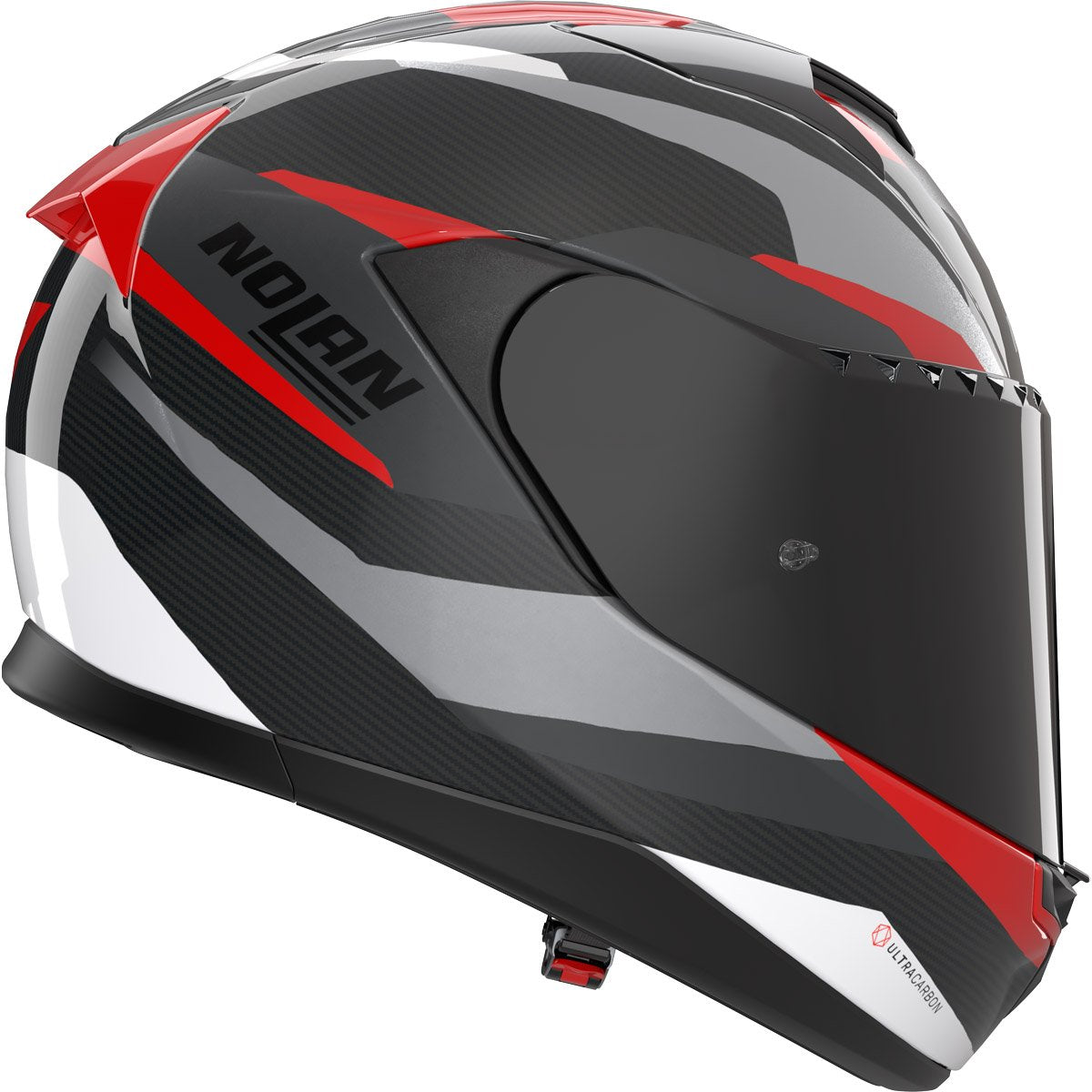 Casco Nolan X-904 Ultra Carbon Calibro Carbon / Anthracite / Red