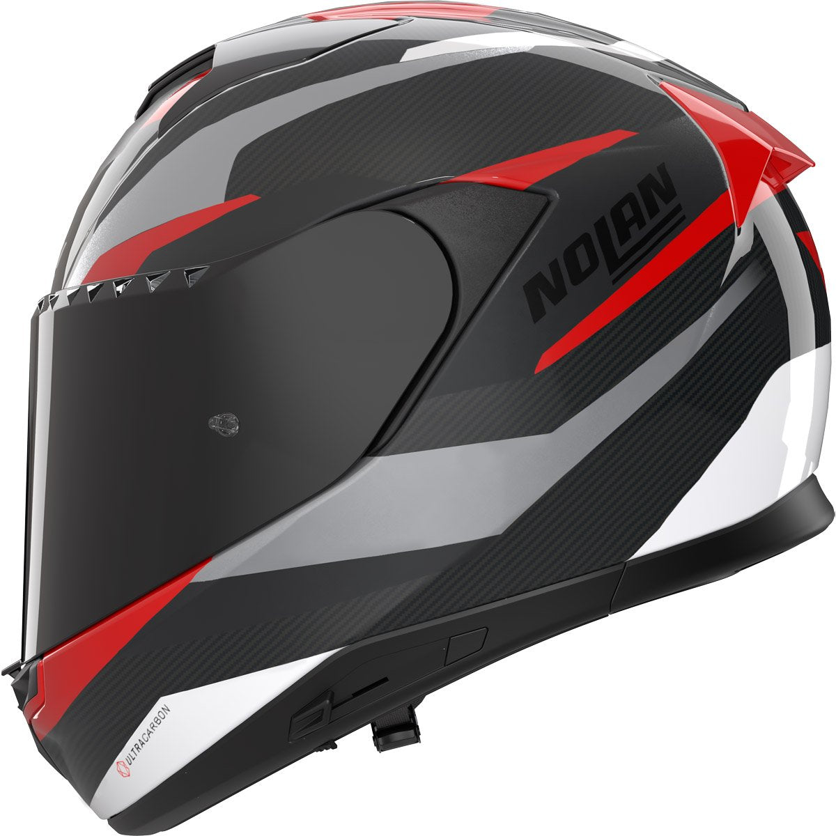 Casco Nolan X-904 Ultra Carbon Calibro Carbon / Anthracite / Red
