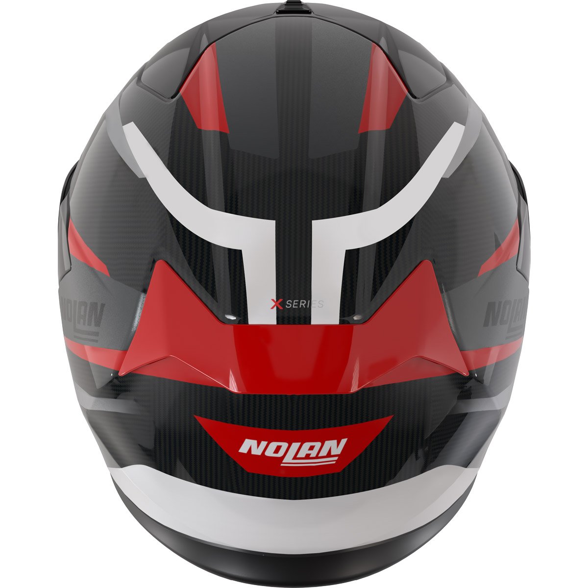 Casco Nolan X-904 Ultra Carbon Calibro Carbon / Anthracite / Red