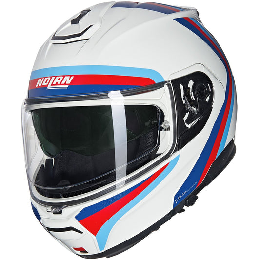Casco Nolan N100-6 Assoluto White / Blue / Red / Dark Blue