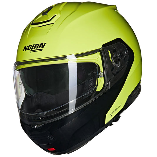 Casco Nolan N100-6 Mivedi Impulso Green / Black