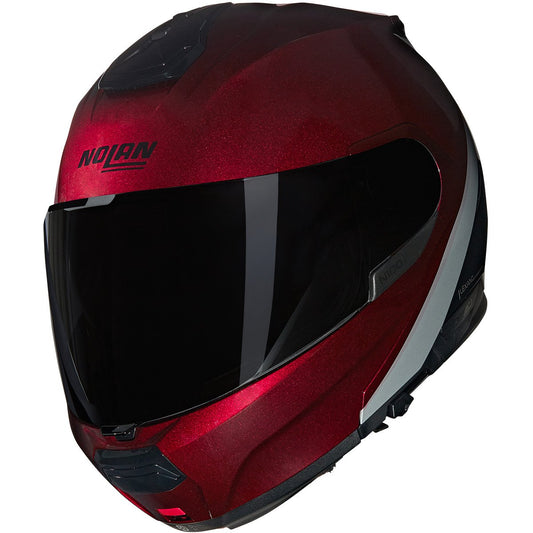 Casco Nolan N100-6 Verniciatura Speciale Visceral Red / Black