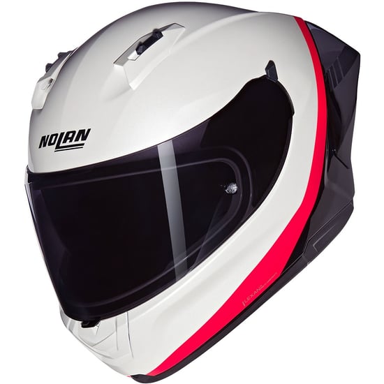 Casco Nolan N60-6 Sport Verniciatura Speciale Pearl / Black / Orange