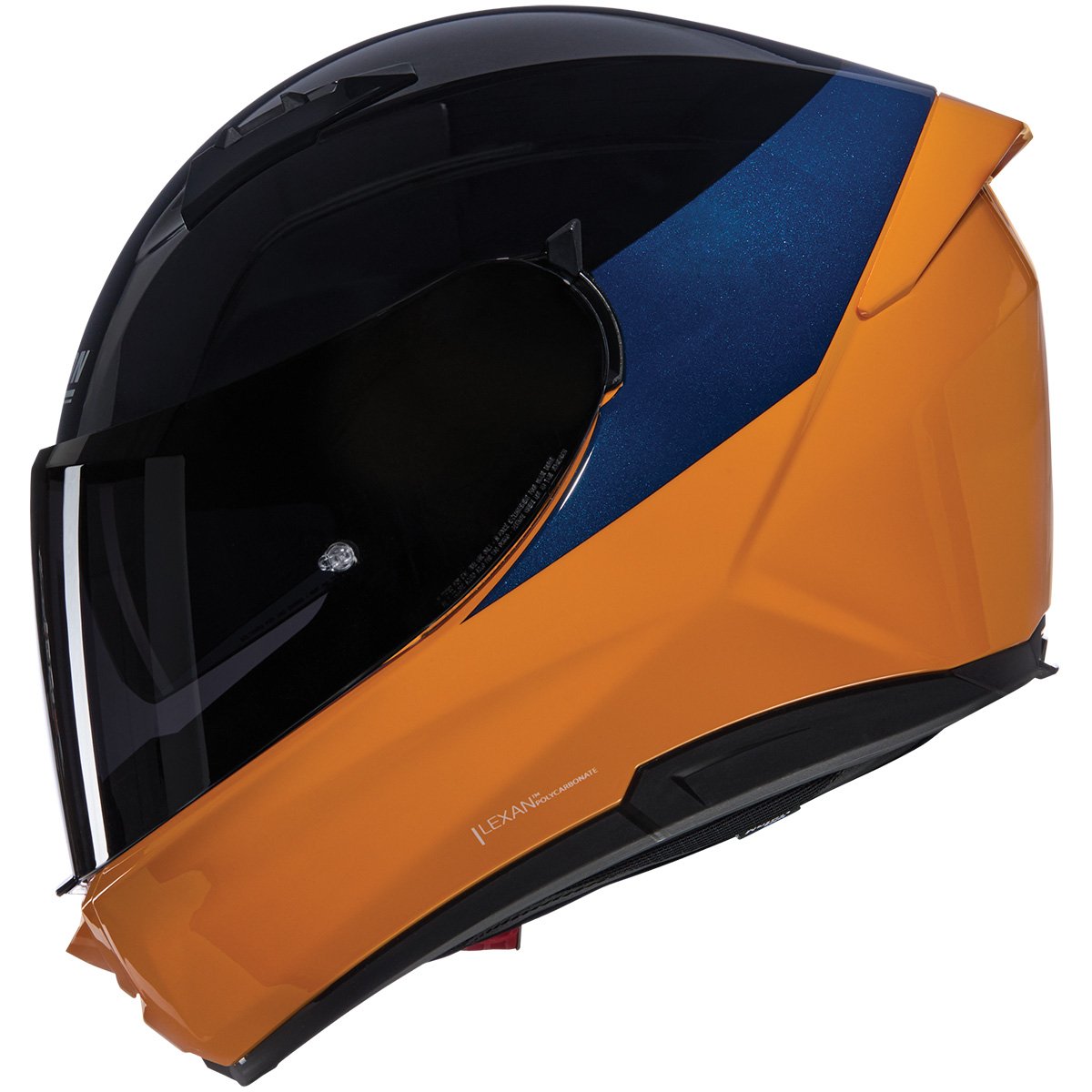 Casco Nolan N60-6 Verniciatura Speciale Orange / Black / Deep Blue