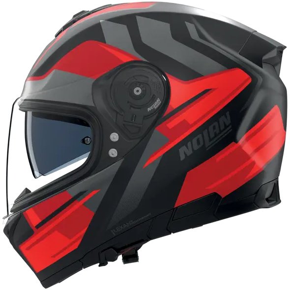 Casco Nolan N80-8 Trittico Black / Red / Anthracite Matte