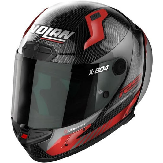 Casco Nolan X-804 RS Ultra Carbon Hot Lap Carbon Red SE