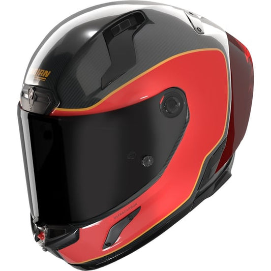 Casco Nolan X-804 RS Ultra Carbon Asso Di Picche Carbon / Red / Sand