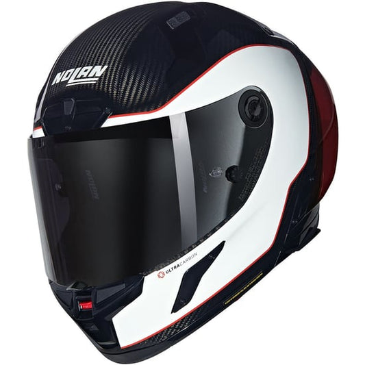 Casco Nolan X-804 RS Ultra Carbon Asso Di Picche Carbon / White / Red